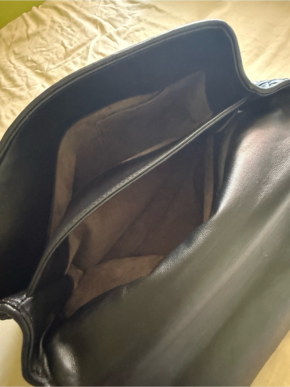 Bottega Veneta Olimpia handbag black Intrecciato woven leather. - Picture 8 of 12